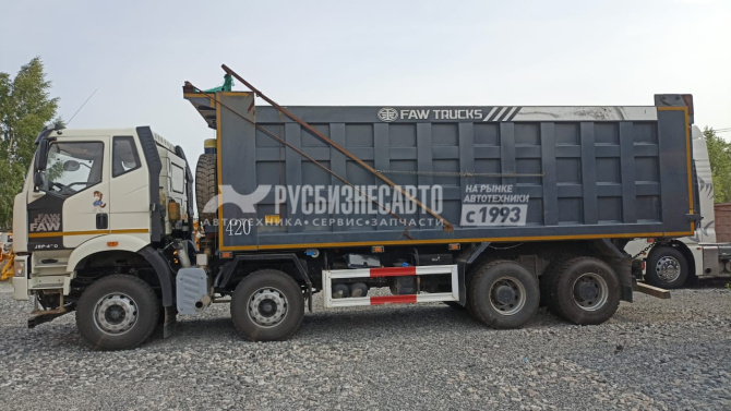 Купить Самосвал  FAW J6  (8x4)  б/у (2021 г. 83 086 км) в компании Русбизнесавто - изображение 7