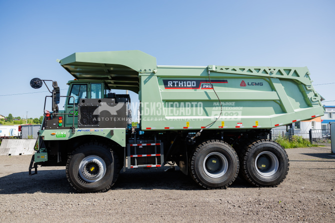 Купить Карьерный самосвал LGMG RTH100 (скальный кузов, задний борт челюстного типа) в компании Русбизнесавто - изображение 1