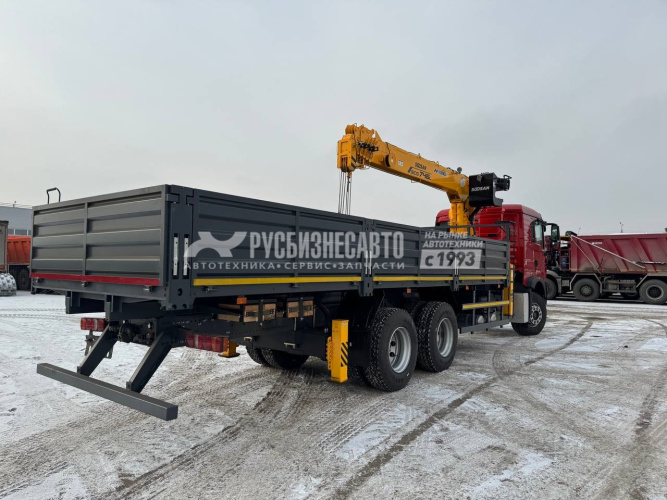 Купить КМУ HOWO T5G (6*4, 400л.с., Евро-5) + SOOSAN SCS746L верх.упр. + борт сталь 8,0м. РМЗ в компании Русбизнесавто - изображение 3