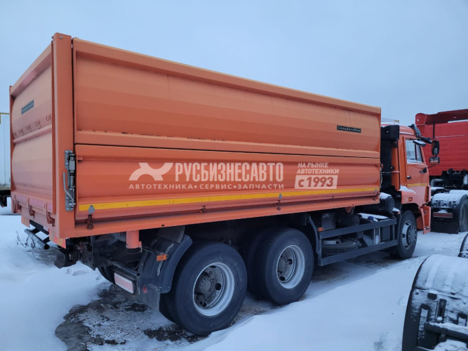 Купить КАМАЗ 68901Е самосвал 3-х сторонний на шасси 65115 б/у (2021 г., 5370км.) в компании Русбизнесавто - изображение 3
