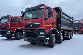 Самосвал HOWO T5G 8x4 ( ZZ3317V306GE1 ) / 6.3*2.3*1.5+0.3 / 22-26 м3 / наклон / п.ч. 5.26 2025г.в.