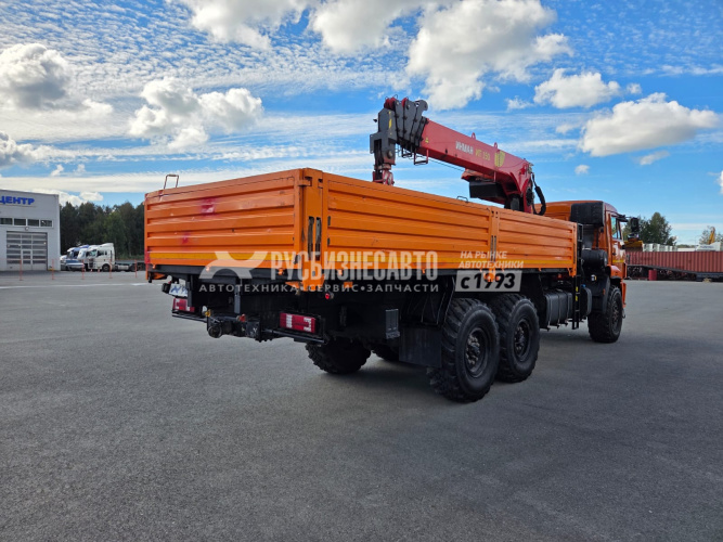 Купить КМУ Камаз 43118 (6х6) + ИНМАН ИТ-150 б/у (2023 г.в., 36 322 км., 509 м/ч) (7925) в компании Русбизнесавто - изображение 3