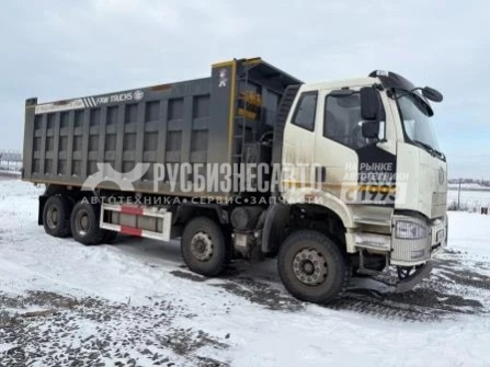 Купить Самосвал FAW J6 (8x4) б/у (2023 г.в.21 881км.)(9679) - Сбер комиссия-Бронь Власов А. в компании Русбизнесавто - изображение 1