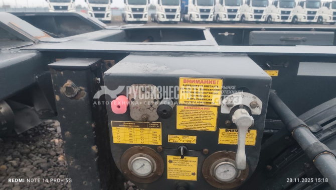 Купить Полуприцеп ТОНАР 99891 п/п-контейнеровоз с вынесенной осью,ССУ1100мм б/у (2023г.)(2728)Сбер комиссия в компании Русбизнесавто - изображение 8