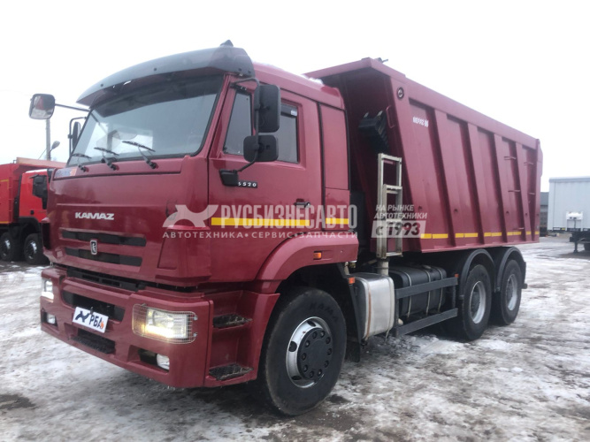 Купить КАМАЗ 6520-53 самосвал б/у (2022 г., 49 499 км.)(1754) в компании Русбизнесавто - изображение 8