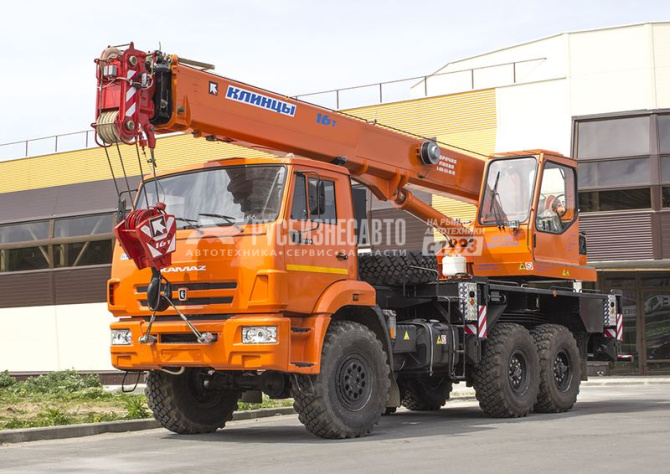 Купить КС 35719-7-02 автокран 16т. (КАМАЗ-43118) в компании Русбизнесавто - изображение 1