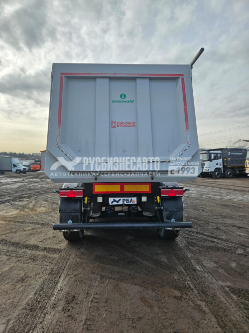 Купить Полуприцеп самосвальный Grunwald 9453-10-50  б/у (2024 г.)(0067)продажа с тягачем dongfeng в сцепке в компании Русбизнесавто - изображение 5