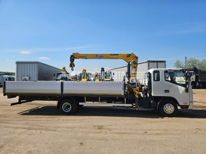 Купить КМУ JAC N90 (4х2) с XCMG SQS 68-4 б/у (2023г. 34 678 км; 148 м/ч)(0063) в компании Русбизнесавто - изображение 3