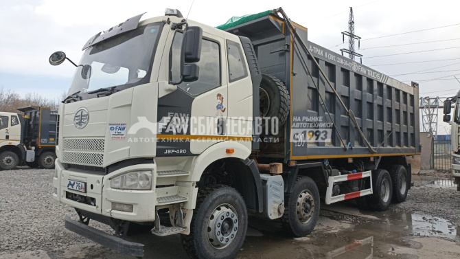 Купить Самосвал  FAW J6  (8x4)  б/у (2021 г. 52 920 км) в компании Русбизнесавто - изображение 3