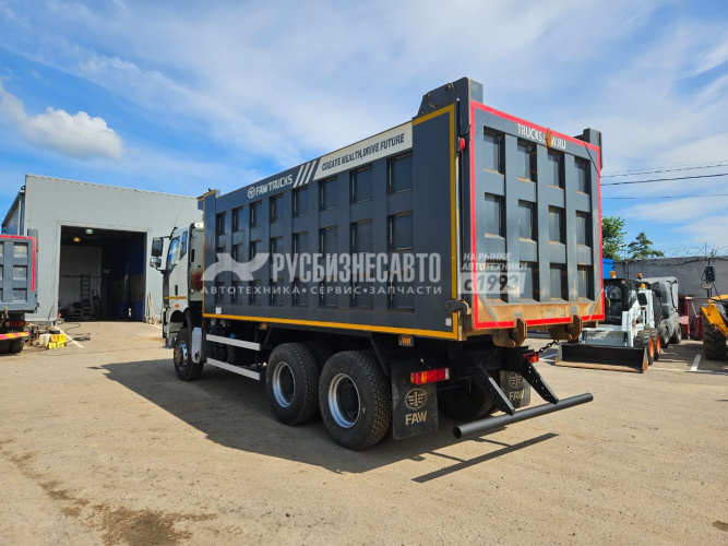 Купить Самосвал FAW J6 (6x4) б/у (2022 г., 53 087 км.) - новая резина (6696) в компании Русбизнесавто - изображение 6