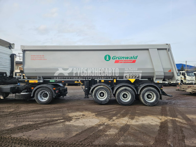 Купить Полуприцеп самосвальный Grunwald 9453-10-50  б/у (2024 г.)(0067)продажа с тягачем dongfeng в сцепке в компании Русбизнесавто - изображение 7