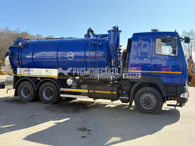 Купить ТКМ-630 (илосос МАЗ 6312С9-8575-012, 15м3+1,5м3 (ил/вода), насос 2600 м3/час, сист.гидроразмыва) в компании Русбизнесавто - изображение 9