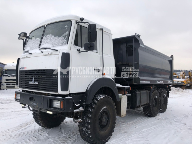 Купить Самосвал 6х6 МАЗ 780130 б/у (2022 г, 17 302 км.)(0266) в компании Русбизнесавто - изображение 0