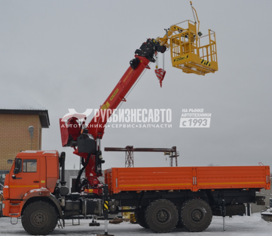 Купить КМУ КАМАЗ 43118-73094-50 (Евро-5) + ИНМАН ИТ-200 + серт.корзина + борт 6,2м. (без спальника) в компании Русбизнесавто - изображение 1