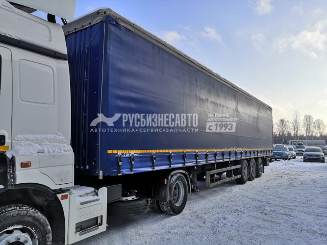 Купить Полуприцеп Нефаз 93341 (Штора, ворота) б/у (2020г.в.) в компании Русбизнесавто - изображение 7