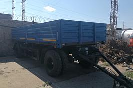 ТЗА 589201-0810100-01 (АНАЛОГ НЕФАЗ 8332-0110100-01) прицеп бортовой 2-х осный