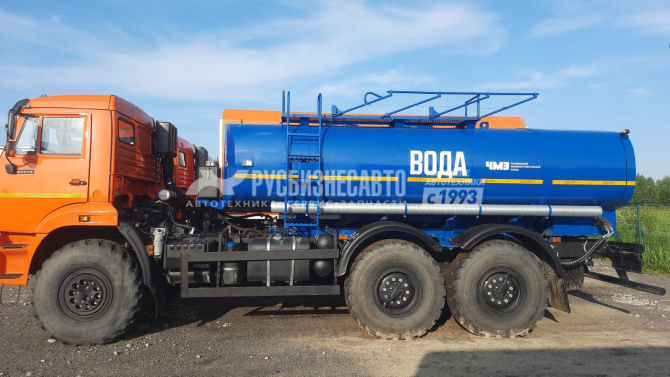 Купить АЦ пищевая  КАМАЗ-43118 (10м3, 2 отсека, насос СВН-80, мод. 7074А9-50)  в компании Русбизнесавто - изображение 0