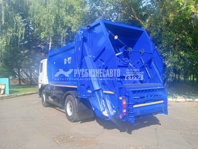Купить КО-427-37 NEW на шасси МАЗ-534025-585-013 мусоровоз,задняя загрузка, 16м3  в компании Русбизнесавто - изображение 10