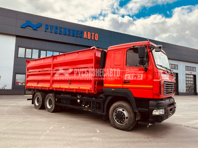 Купить Зерновоз бортовой 6х4 МАЗ-63122J-8535-030, 26м3 в компании Русбизнесавто - изображение 1