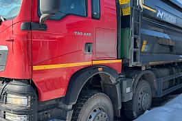 Самосвал HOWO T5G (8x4) б/у (2024 г., 89 752 км.) (9816)