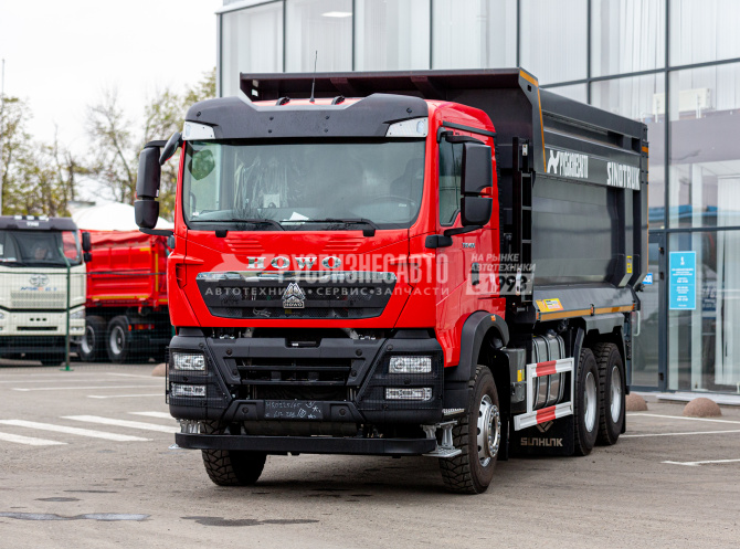 Купить Самосвал HOWO T5G 6x4 ( ZZ3257V384GE1 ) / 5.6*2.3*1.5+0.5 / 19-25 м3 / прямой / п.ч. 4.77 2024г.в. в компании Русбизнесавто - изображение 0