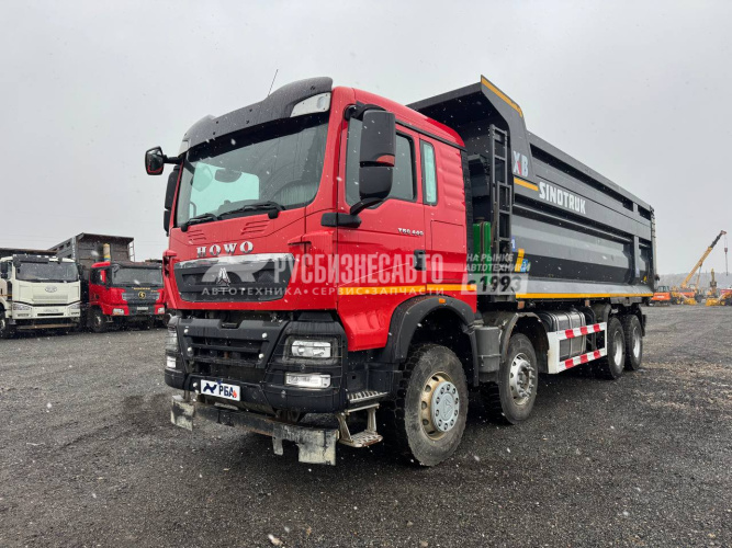 Купить Самосвал HOWO T5G 8x4 б/у (2023 г.в., 65 000 км.)(9122) в компании Русбизнесавто - изображение 1