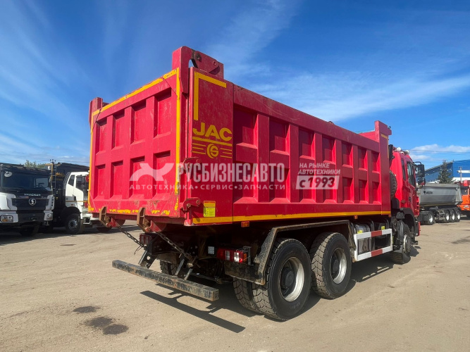 Купить Самосвал JAC N350 6х4 б/у (2022 г.в., 50 410 км)(5572)новая резина в компании Русбизнесавто - изображение 3