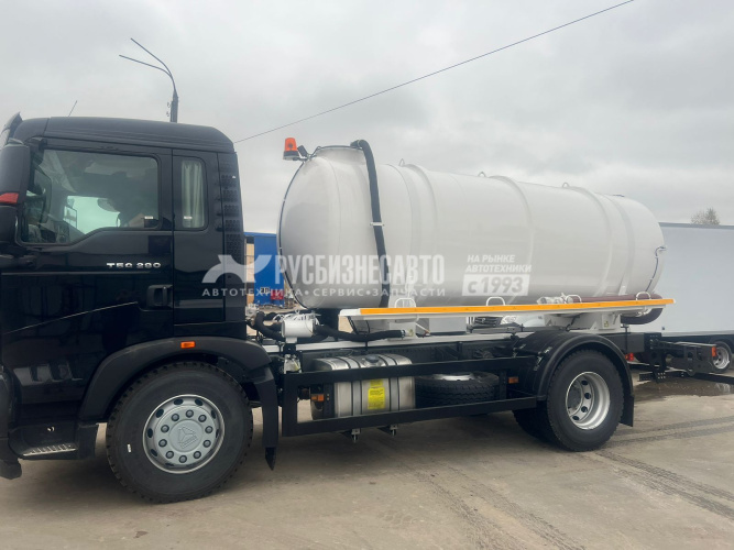 Купить МВ-9,5 HOWO T5G (4х2, шасси 4000) (вакуумная машина, 9,5 м3, насос КО-510, СПЕКТР) в компании Русбизнесавто - изображение 0