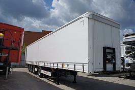 Kassbohrer (Iso Pakcs) П/п шторный без борта, 4 оси BPW,16,5м, стаканы под коники, ССУ 1150 мм