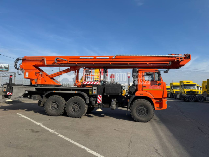 Купить АГП КЛИНЦЫ АГП-45-5К (45м.) на шасси КАМАЗ-43118, однорядка, стрела вперед в компании Русбизнесавто - изображение 5