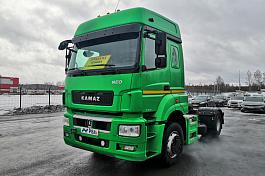 КАМАЗ 5490-S5, МКПП седельный тягач б/у (2017 г., 389 000 км.)