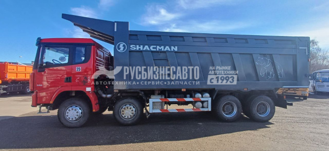 Купить Самосвал SHACMAN SX331863366 8х4 550 л.с б/у (2023 г., 36 381 км.)(3214)скальный козырек в компании Русбизнесавто - изображение 2
