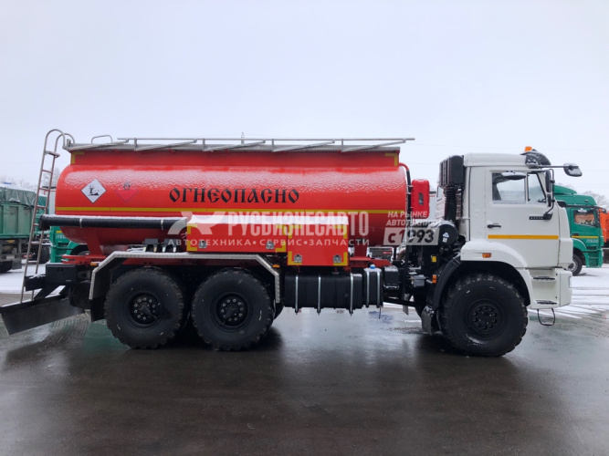 Купить Топливозаправщик FOX TANK 9666P1 на шасси КАМАЗ 43118 12.0 м3 б/у (2021 г., 2 600 км) в компании Русбизнесавто - изображение 5