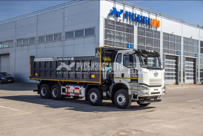 Купить FAW Самосвал 3310 (8х4) c П-образным кузовом Tianma 26м3 в компании Русбизнесавто - изображение 10