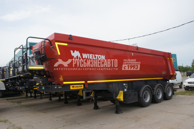 Купить Wielton NW 3 (NW 3 S 30 HPKC 55 самосвальный полукруглый 30 м3) ССУ 1200 в компании Русбизнесавто - изображение 1