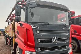 Автобетононасос Sany SYG5370THB 490C-10, 8x4 б/у (2023 г., 44 063 км,7 460 м/ч)(0109)