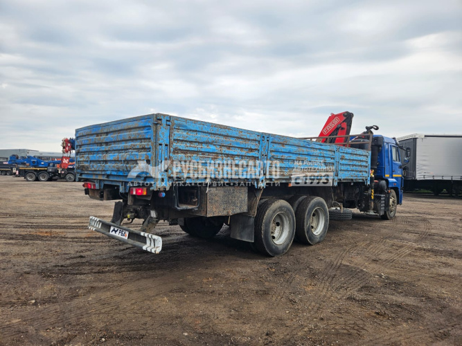Купить КМУ КАМАЗ 65117 (Евро-4) +FASSI F215+ борт сталь 6,8м. б/у (2017г. пробег 313 411 км.) (0176) в компании Русбизнесавто - изображение 6