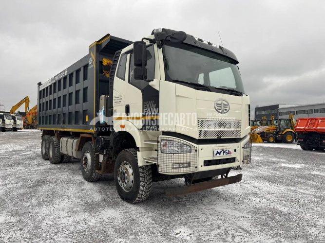 Купить Самосвал FAW J6 (8x4) б/у (2023 г.в. 121 525 км.)(2940) Сбер комиссия - Бронь Гордеева О.Е. в компании Русбизнесавто - изображение 0