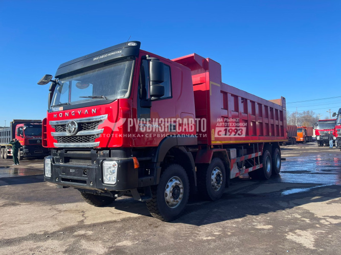 Купить Самосвал HONGYAN 908 (8x4)  б/у (2022 г. 36 267 км)(3087) в компании Русбизнесавто - изображение 1