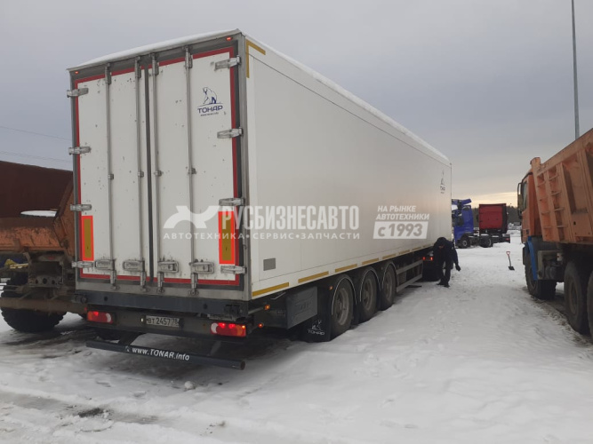 Купить ТОНАР 97861 п/п рефрижератор, ХОУ Thermo King (SLXi-200-30) б/у (2019 г.,1260м/ч) в компании Русбизнесавто - изображение 1