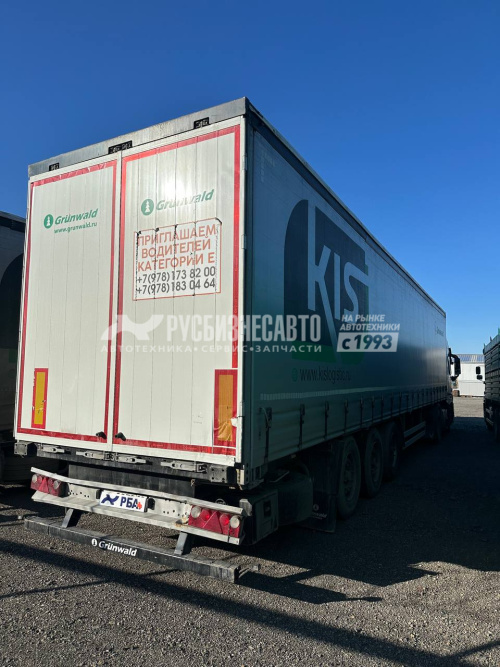 Купить GRUNWALD, 9453-0000010-10, ПОЛУПРИЦЕП б/у (штора 13,6м)(2023 г.)(8907)-Сбер комиссия в компании Русбизнесавто - изображение 2