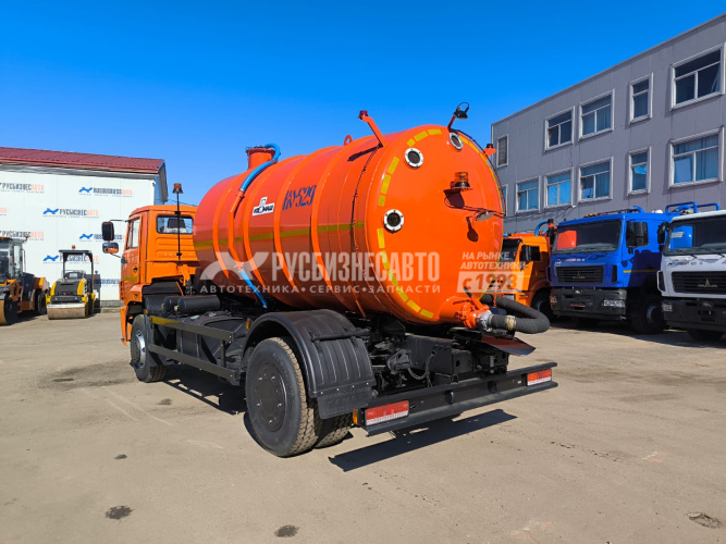 Купить КО-529-14 на шасси КАМАЗ 53605 вакуумная машина 11 м3																														 в компании Русбизнесавто - изображение 11