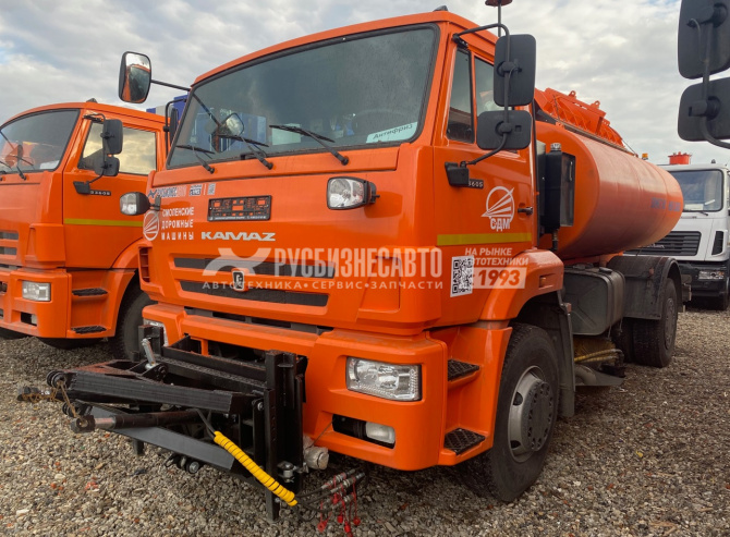 Купить Машина дорожная комбинированная (КДМ) МДК-53605 КДМ на шасси КАМАЗ 53605 (ПМ-10+ПО+ЩС) в компании Русбизнесавто - изображение 1