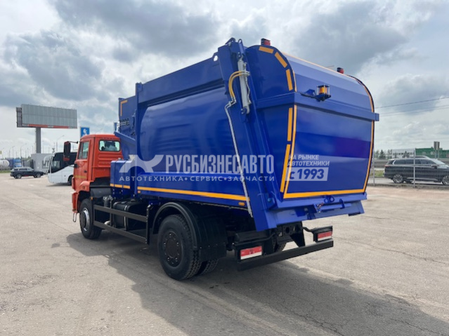Купить МКМ-50-18 на шасси КАМАЗ 53605-4950-56 мусоровоз 18м3  бок. загрузкой  МАЯТНИК  унив. захват в компании Русбизнесавто - изображение 22
