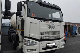 Автобетоносмеситель TIGARBO, FAW 8х4, 14м3 б/у (2022 г., 42 690 км)(0030)