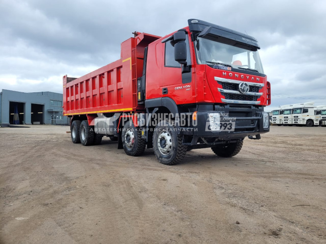 Купить Самосвал HONGYAN 908 (8x4)  б/у (2022 г. 16 700км) (4127) в компании Русбизнесавто - изображение 0