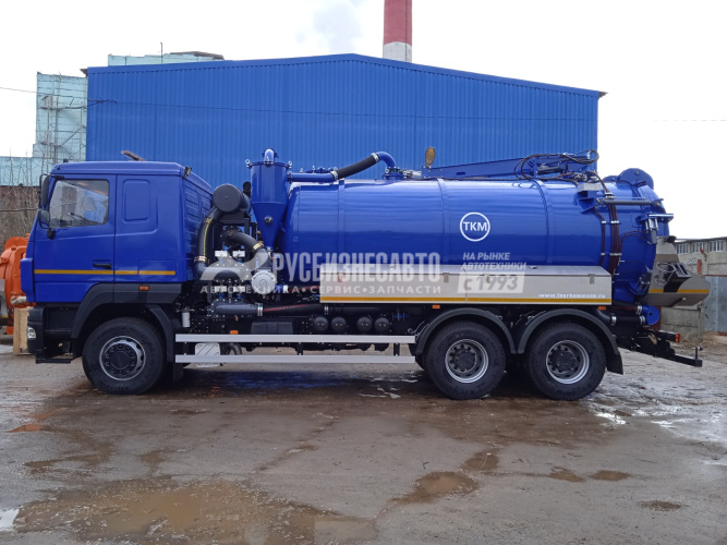 Купить ТКМ-630 (илосос МАЗ 6312С9-8575-012, 15м3+1,5м3 (ил/вода), насос 2600 м3/час, сист.гидроразмыва) в компании Русбизнесавто - изображение 1