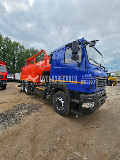 Купить Машина илососная КО-530-09 шасси МАЗ 6312С9 (14+1,6 м3, насос 2150 м3/час, сист. гидроразмыва) в компании Русбизнесавто - изображение 0